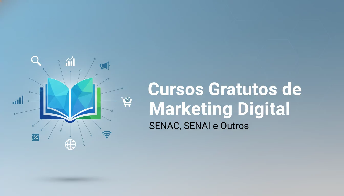 Cursos Gratuitos de Marketing Digital: SENAC, SENAI e Outros