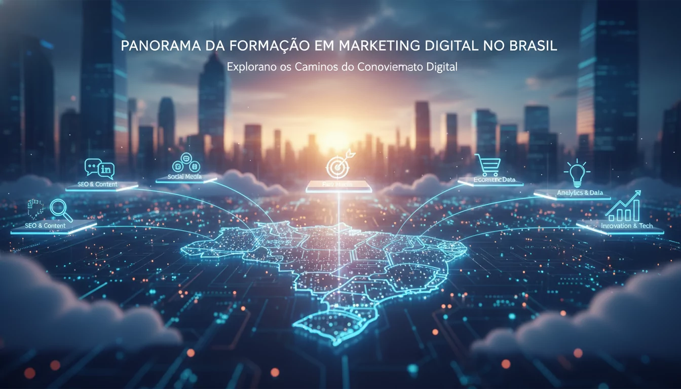 Panorama da Formação em Marketing Digital no Brasil